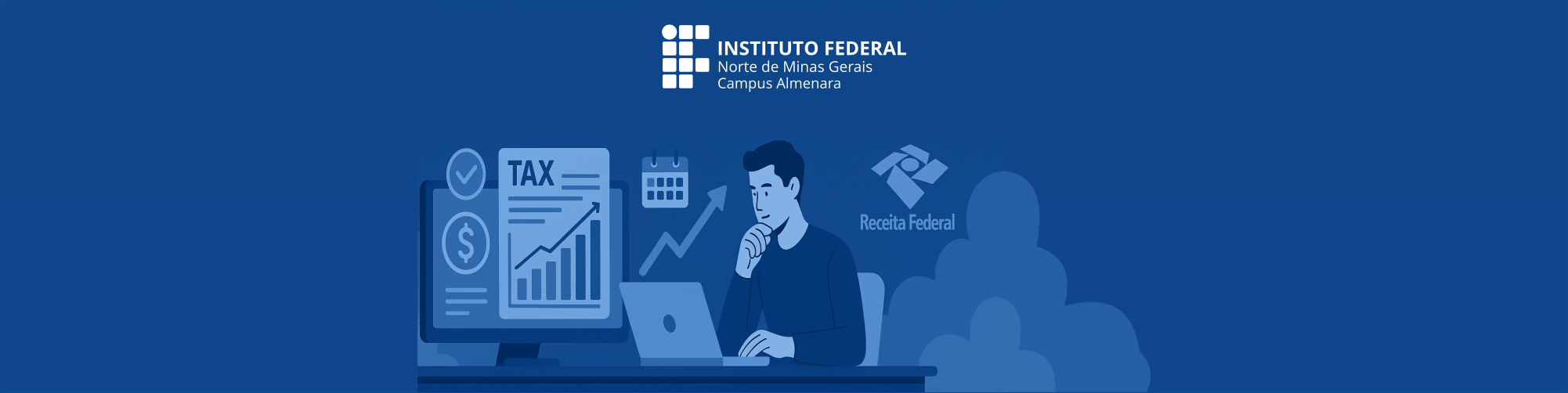 Banner do evento As principais mudanças da Receita Federal em 2025: o que você precisa saber e como se preparar