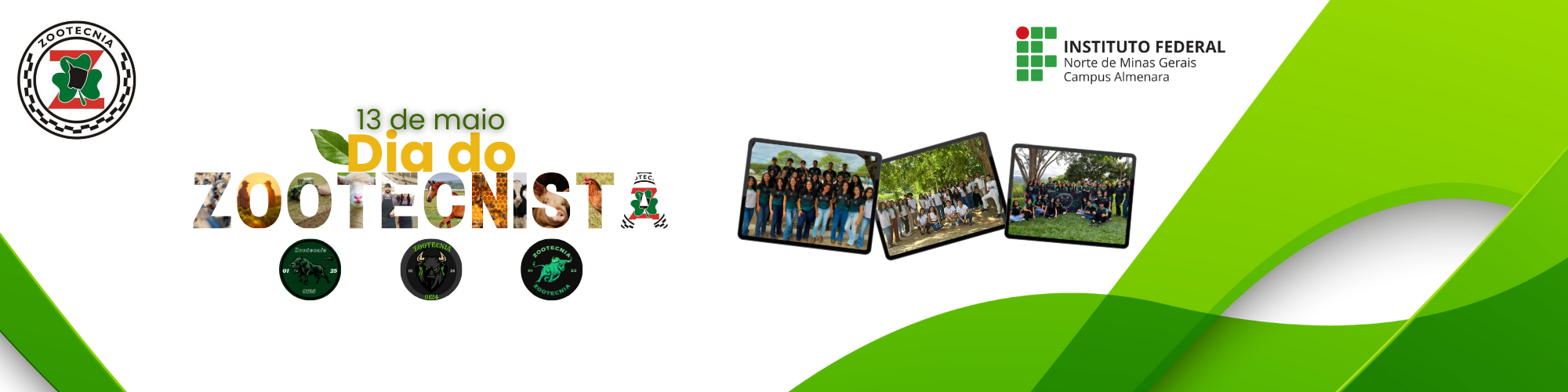 Banner do evento Dia do Zootecnista